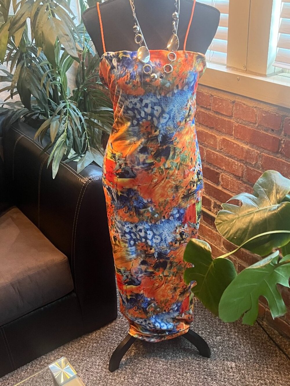 SHEIN SXY COLORFUL SUMMER MAXI DRESS